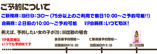 ご予約について